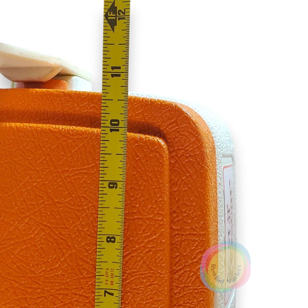 Vintage Coleman Lil Oscar Orange Cooler 5272 - Picture 16 of 16